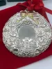 Picture of Towle 9th Edition 1999 Wreath Ornament, Sterling, 9th in series, 9 Ladies Dancing