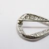 Picture of Art Deco Platinum Diamond Bow Brooch 