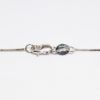 Picture of 14k White Gold Sapphire & Diamond Necklace 