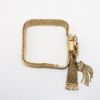 Picture of 14k Yellow Gold Victorian Slide Buckle/Tassel Bracelet 