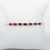 Picture of 14k White Gold Ruby & Diamond Bracelet 