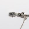 Picture of 14K White Gold Diamond Flower Bracelet 