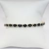 Picture of 14k Two Tone Gold Sapphire & Diamond Bracelet 