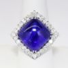 Picture of 18k White Gold Tanzanite & Diamond Ring 