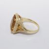 Picture of 14k Yellow Gold Citrine & Diamond Ring 