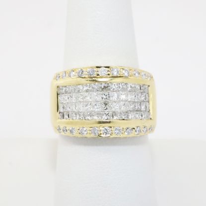 Picture of 18k Yellow Gold Diamond Ring 