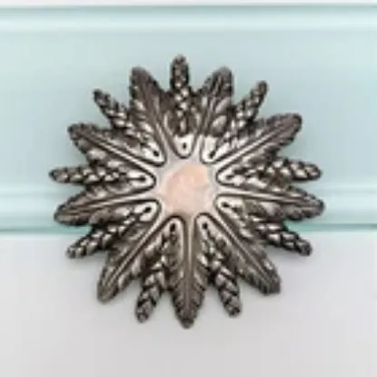 Picture of Vintage 1987 Puiforcat France Sterling Silver Snowflake Ornament