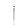 Picture of 2024 Barrett & Cornwall Sterling Silver "Snowdonia Icicle" Ornament, NEW