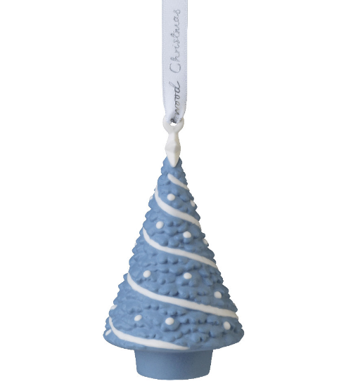Picture of Wedgewood porcelain "Christmas Tree" Ornament, Brand New in Box