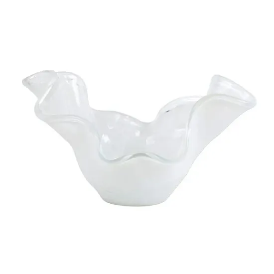 Picture of Vietri Onda Glass White Medium Bowl