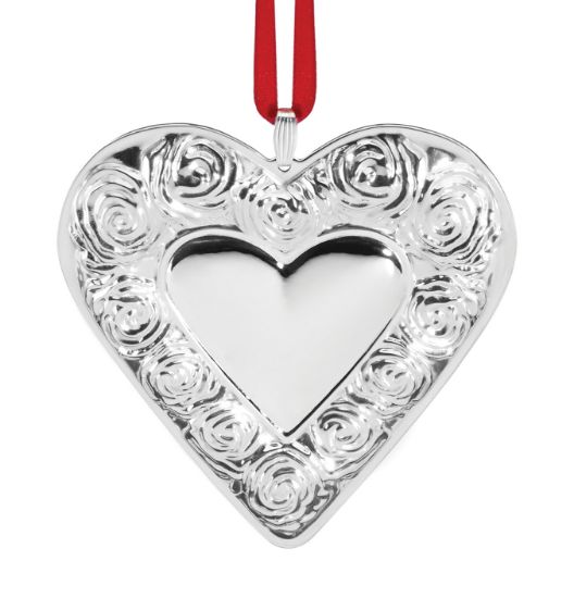 Picture of Reed & Barton - 3Rd Edition Heart Ornament 2020 Sterling Silver