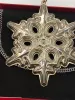 Picture of Gorham Sterling Silver 1991 Annual Snowflake Ornament, with box