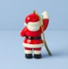 Picture of Lenox 2025 Santa with Mistletoe Ornament