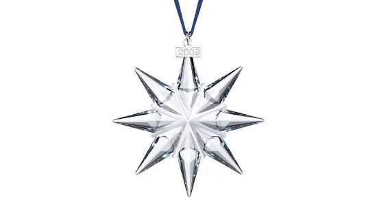Picture of Swarovski Annual Edition Snowflake Ornament 2009 with Original Box & COA