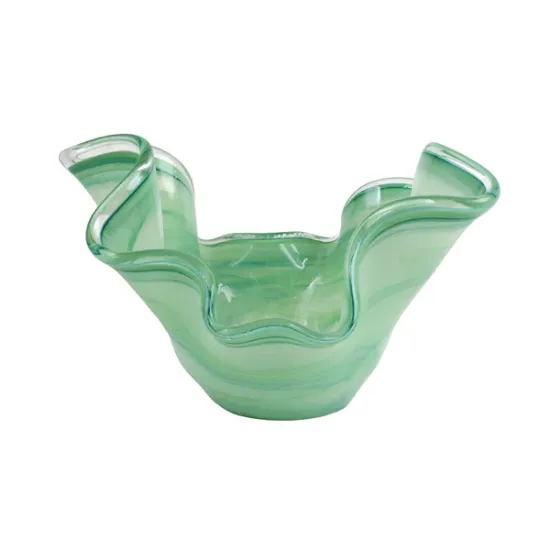 Picture of Vietri Onda Glass Medium Green Bowl