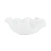Picture of Vietri Onda Glass White Ruffled Round Bowl