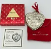 Picture of Wallace 1997 Grande Baroque Heart Ornament Sterling Silver, gently used