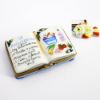 Picture of Limoges Porcelain Cookbook with Bouillabaisse Recipe Trinket Box with Surprise Fish Inside