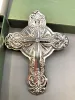 Picture of Wallace 2009 Sterling Silver 14th Ed. Grande Baroque Cross Ornament, with Box