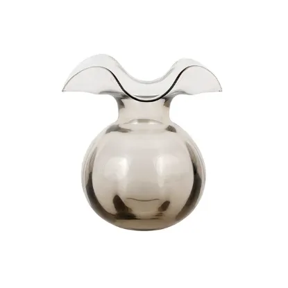 Picture of Vietri Hibiscus Glass Bud Vase - Gray 