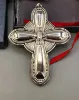Picture of Tuttle 2011 Sterling Silver Cross Ornament, Triumph pattern with Box