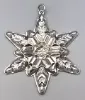 Picture of Gorham Sterling Silver 1970 Annual Snowflake Ornament, 1st Edition