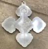 Picture of Reed & Barton Sterling Silver 1995 Annual Christmas Cross Ornament, with box