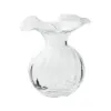 Picture of Vietri Hibiscus Glass Small Bud Vase - Clear