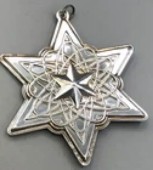 Picture of Towle 2013 Star Ornament, Sterling Silver, no box