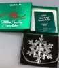 Picture of Gorham Sterling Silver 1989 Annual Snowflake Ornament, with box