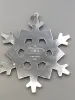 Picture of Gorham Sterling Silver 1989 Annual Snowflake Ornament, no box