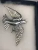 Picture of US Historical Society Sterling Silver "Swallow" Ornament, with box