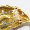 Picture of Vintage 1958 Van Cleef & Arpels 'Autumn Leaves' 18k Gold & Diamond Brooch & Earring Set