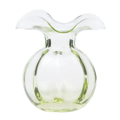 Picture of Vietri Hibiscus Glass Medium Bud Vase - Green