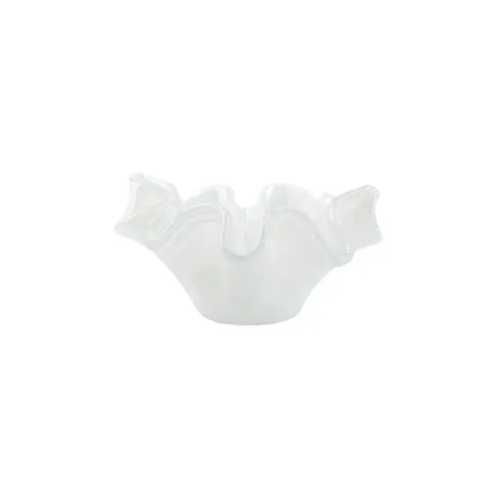 Picture of Vietri Onda Glass White Small Bowl