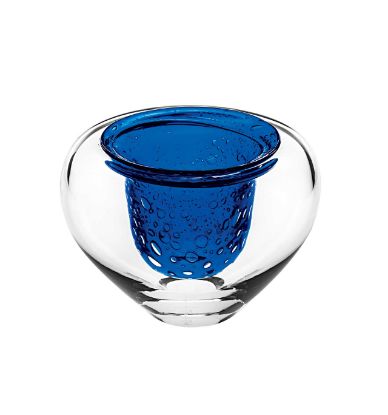 Picture of Vista Alegre Unica Tall Dive Centerpiece - Blue