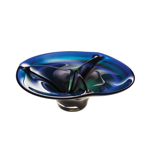 Picture of Vista Alegre Unica Trilogy Centerpiece - Blue