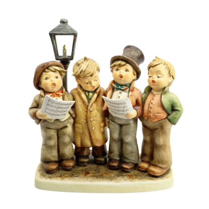 Picture of Hummel 'Harmony in Four Parts' Christmas Carolers Figurine #471, TMK-6 