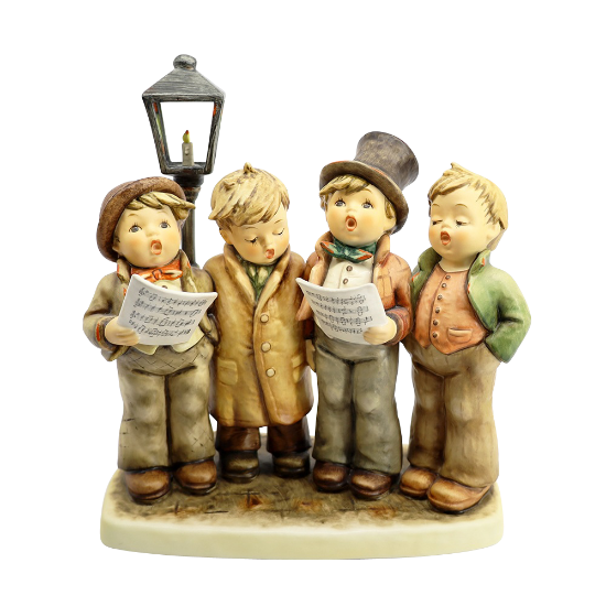 Picture of Hummel 'Harmony in Four Parts' Christmas Carolers Figurine #471, TMK-6 