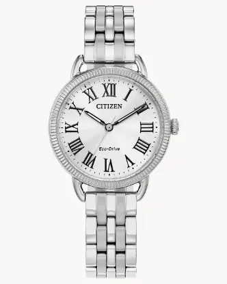 Picture of Classic Coin Edge Silver-Tone  Dial and Band By Citizen  