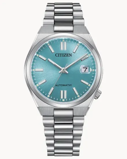Picture of Tsuyosa Light Blue Dial 37mm Stainless By Citizen