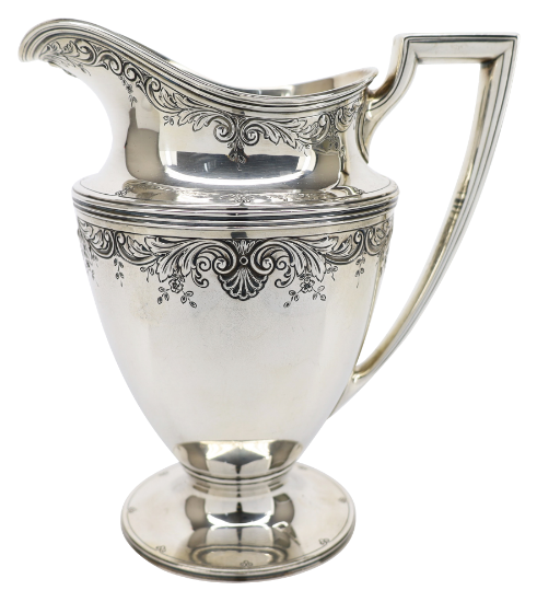 Picture of Antique Tiffany & Co. Sterling Silver Water Pitcher