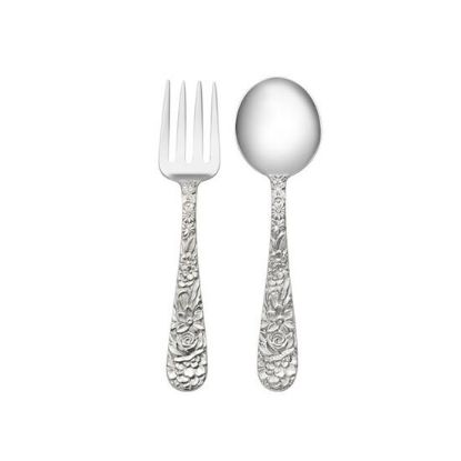 Picture of Kirk Stieff 'Repousse' New Sterling Silver 2-Piece Baby Set