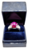 Picture of Rare Tiffany & Co. Platinum & 18.17 Ct. Untreated Burmese Star Ruby Ring with Diamond Accents