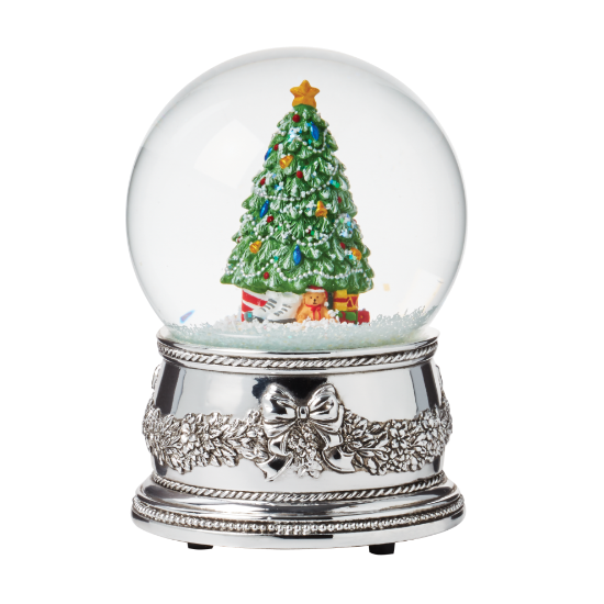 Picture of Reed & Barton Winter Traditions Christmas Tree Musical Snow Globe