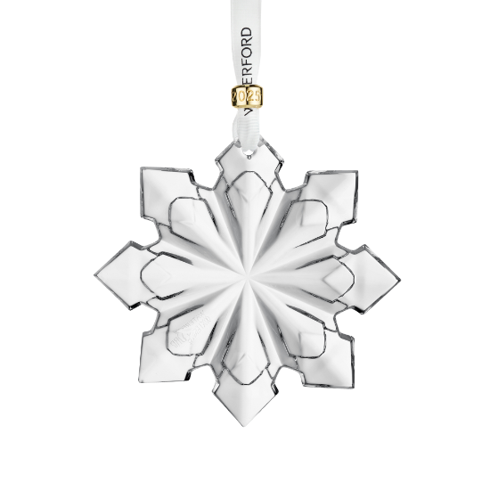Picture of Waterford Crystal 2025 Annual Snowcrystal Christmas Ornament