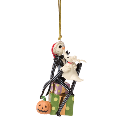 Picture of Lenox 'The Nightmare Before Christmas' Santa Jack & Zero Ornament