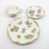 Picture of Herend Porcelain 'Queen Victoria' 12-Piece Snack Set