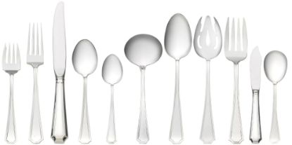 Picture of New Gorham 'Fairfax' 66-Piece Sterling Silver Dinner Size Set - Service for 12