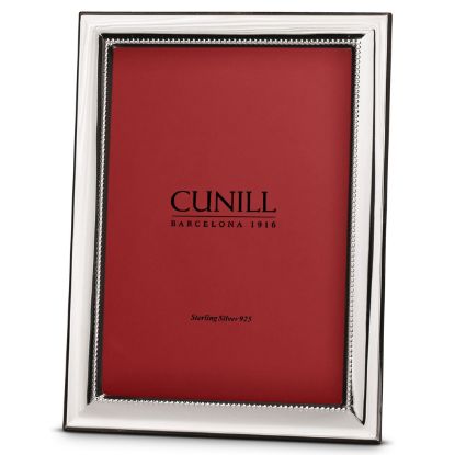 Picture of Cunill Sterling Silver 'Isabella Bead' 4x6" Frame